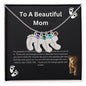 To A Beautiful Mom Baby Baby feet