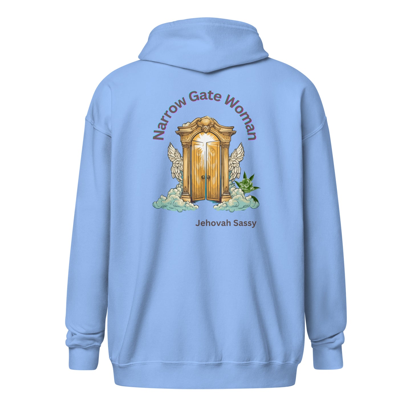 Customize Narrow Gate Woman zip hoodie