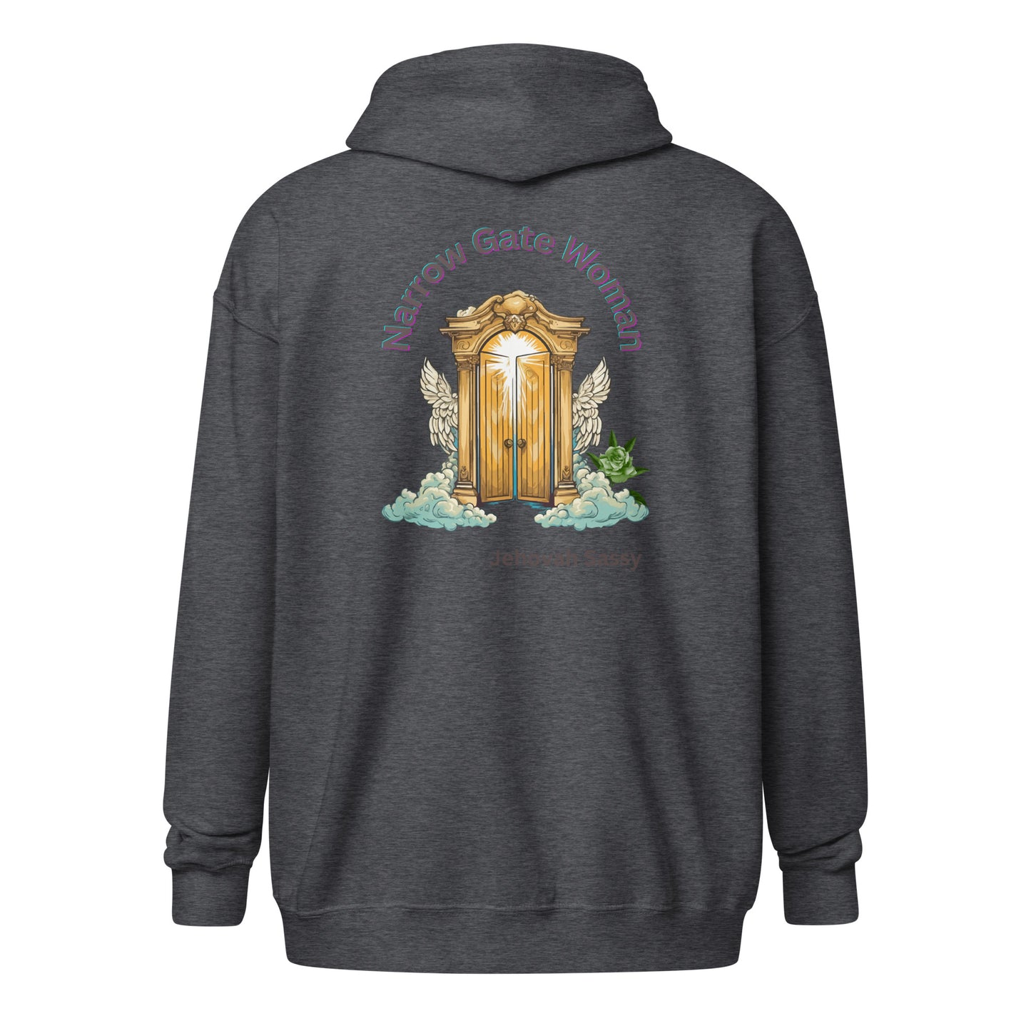 Customize Narrow Gate Woman zip hoodie
