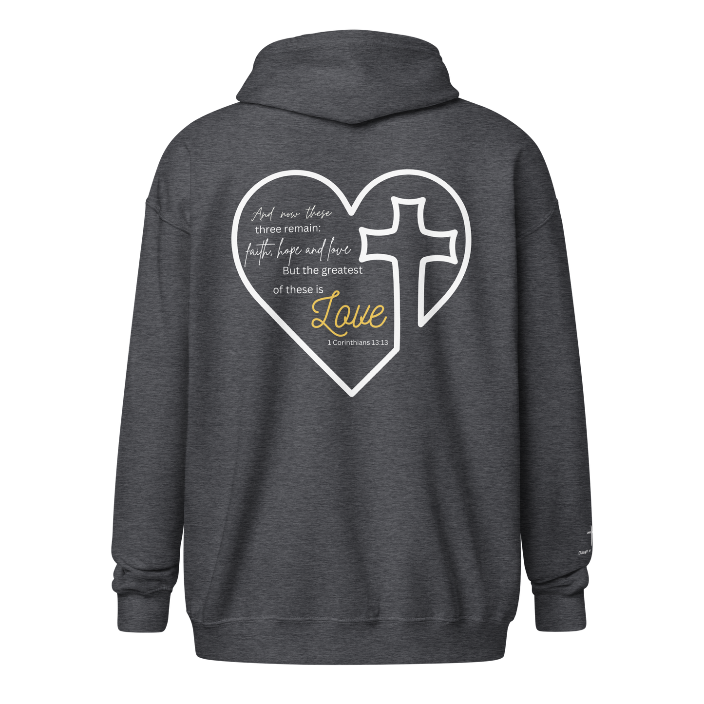 Womans heavy blend zip hoodie