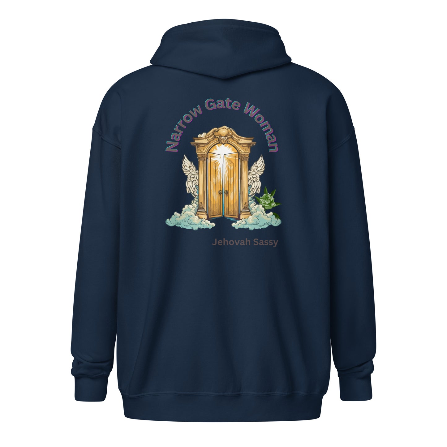 Customize Narrow Gate Woman zip hoodie