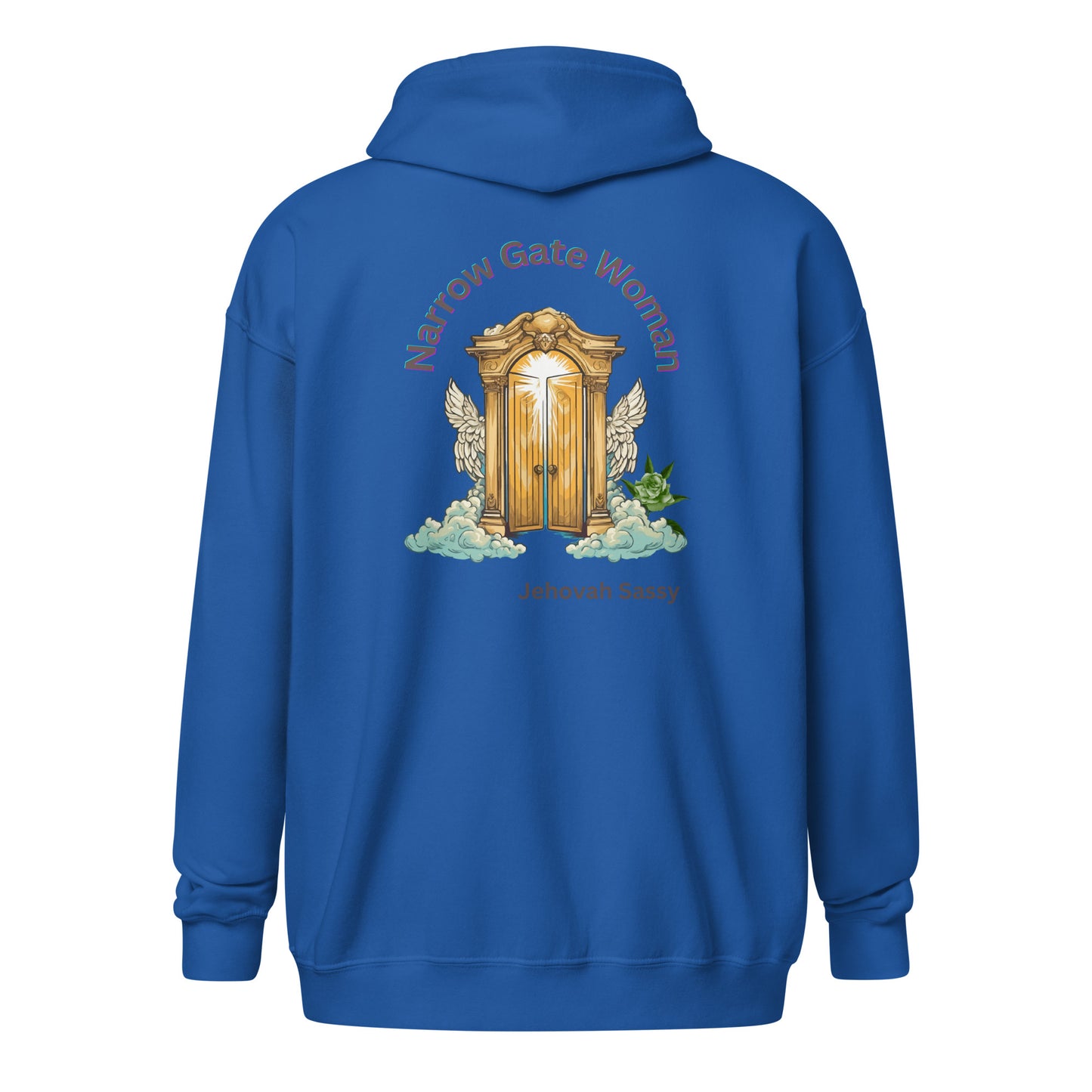 Customize Narrow Gate Woman zip hoodie