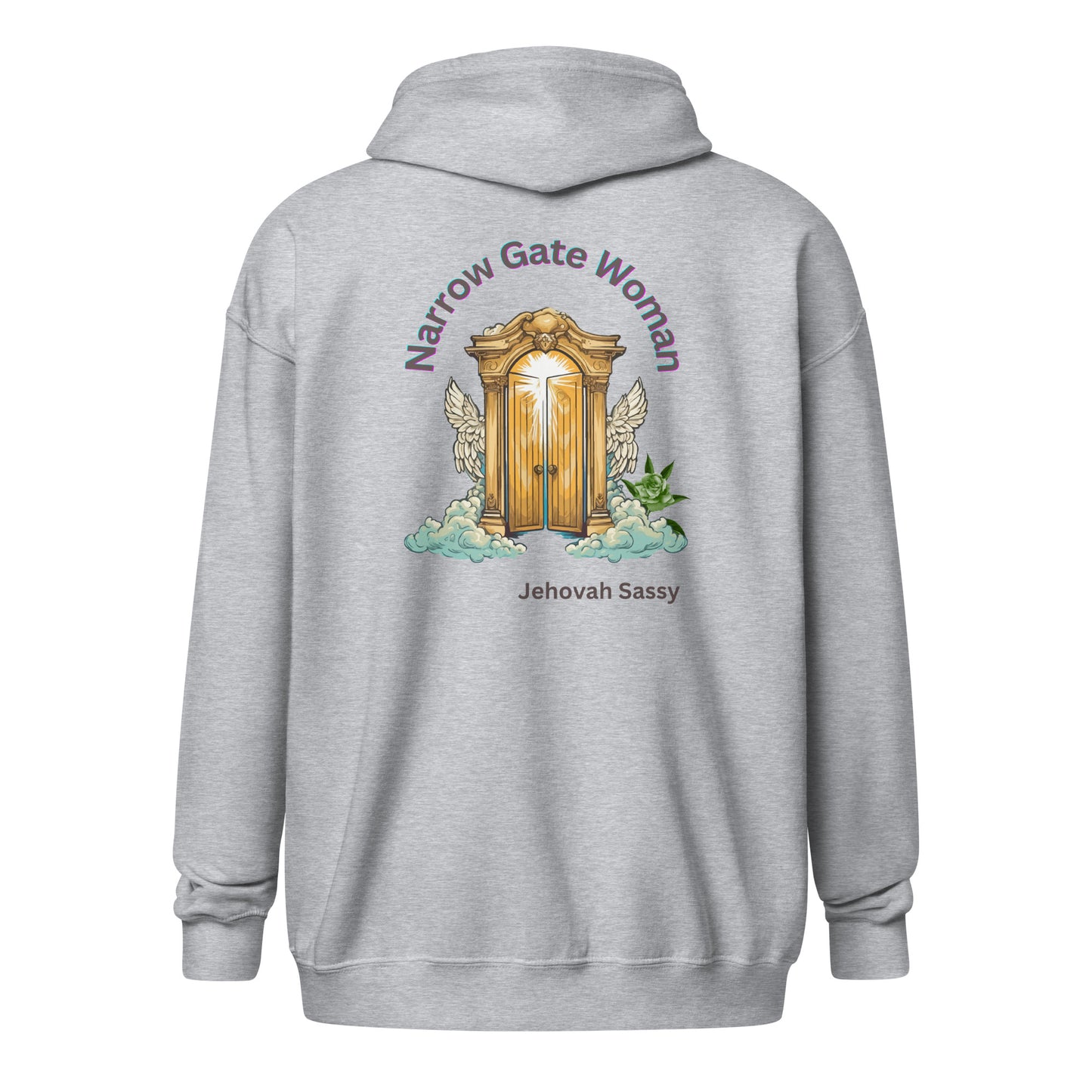 Customize Narrow Gate Woman zip hoodie