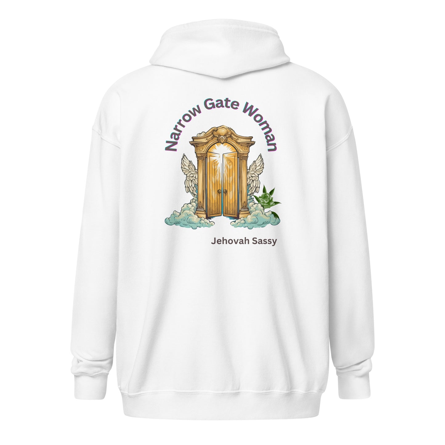 Customize Narrow Gate Woman zip hoodie