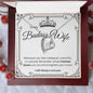 Badass Wife -Love knot Necklace