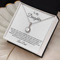 To My Daughter- Dad. Eternal Hope Necklace
