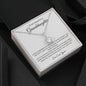 To My Beautiful Granddaughter Eternal Hope necklace