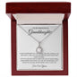 To My Beautiful Granddaughter Eternal Hope necklace