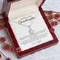 To My Beautiful Granddaughter Eternal Hope necklace