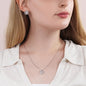 To My Beautiful Daughter Love Knot Necklace