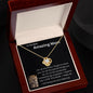 Lion Collection Amazing MOM Love Knot necklace
