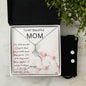 To My Beautiful Mom Alluring beauty necklace