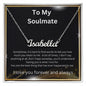 To My Soulmate Name Necklace