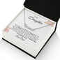 To My Daughter Name Necklace- Dad