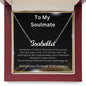 To My Soulmate Name Necklace