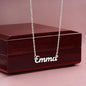 To My Daughter Name Necklace- Dad
