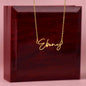 A lot can happen In 3 Days- Name necklace