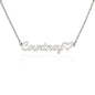Name w/ heart necklace
