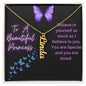 Vertical Name Necklace