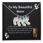 Lion collection custom baby necklace birthstone