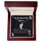 Lion collection custom baby necklace birthstone