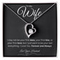 To My Wife- Forever Love Necklace (B)
