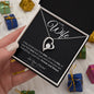To My Wife- Forever Love Necklace (B)