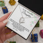 To My Daughter Forever Love Neckless