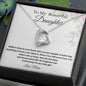 To My Daughter Forever Love Neckless