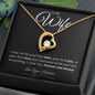 To My Wife- Forever Love Necklace (B)