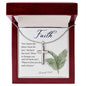Faith Jeremiah 29:11 - Cross Necklace