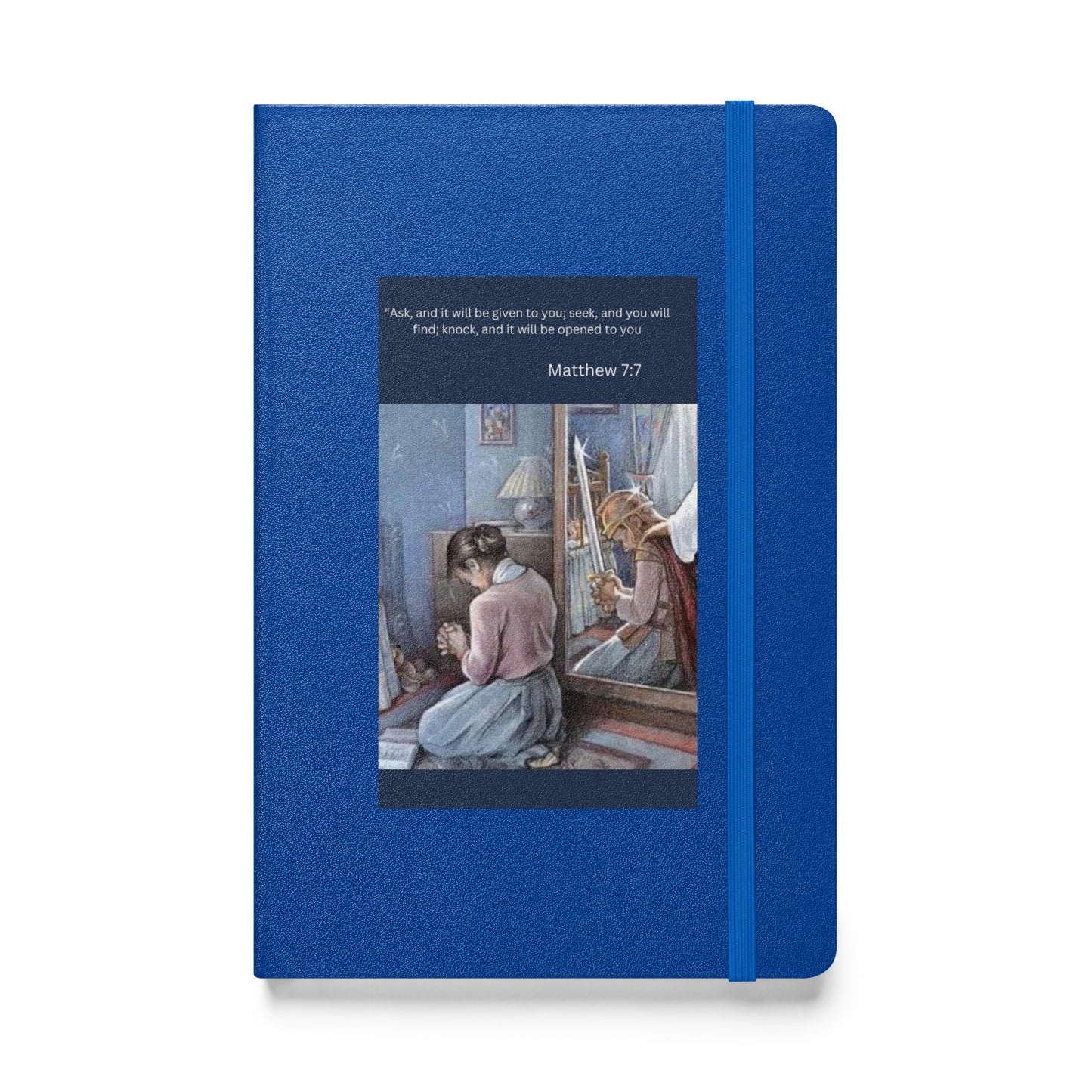 Journal with Matthew 7:7 Note book
