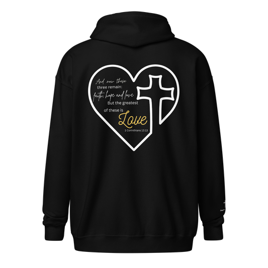 Womans heavy blend zip hoodie