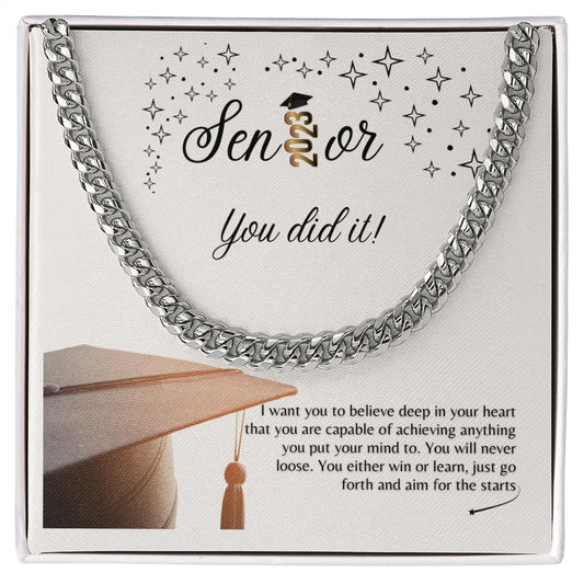Senior- Cuban Link