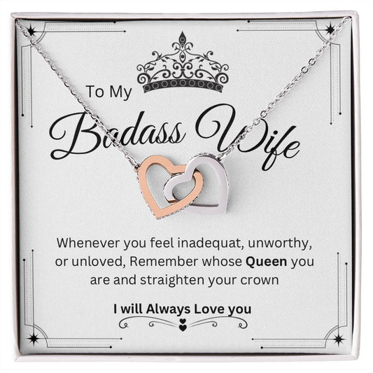 Badass Wife -Interlocking hearts