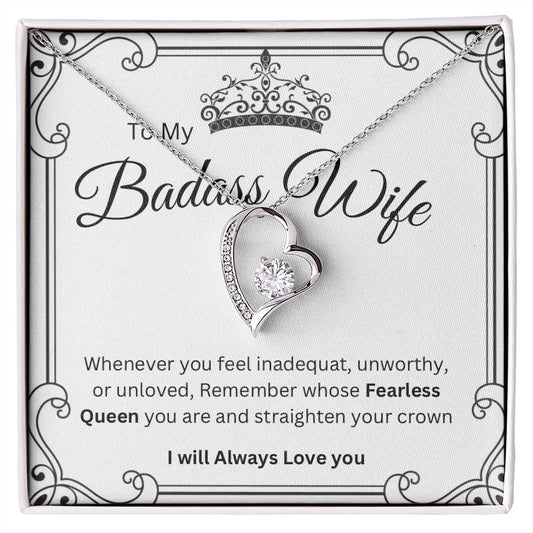 Badass Wife -Love knot Necklace
