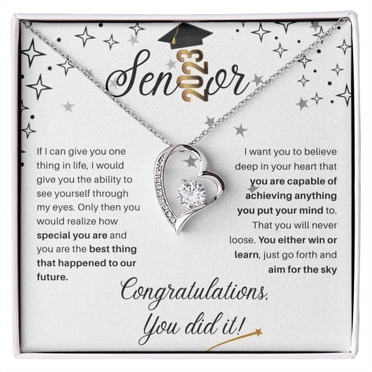 Senior Congratulations- Forever heart
