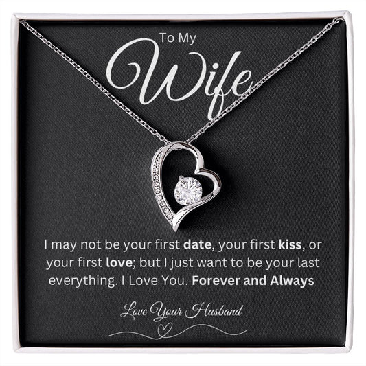 To My Wife- Forever Love Necklace (B)
